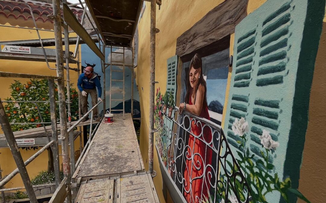 Fresque de Märta Wydler